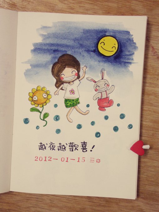 jen,s drawing diary手绘日记,手绘,绘本,插画,涂鸦