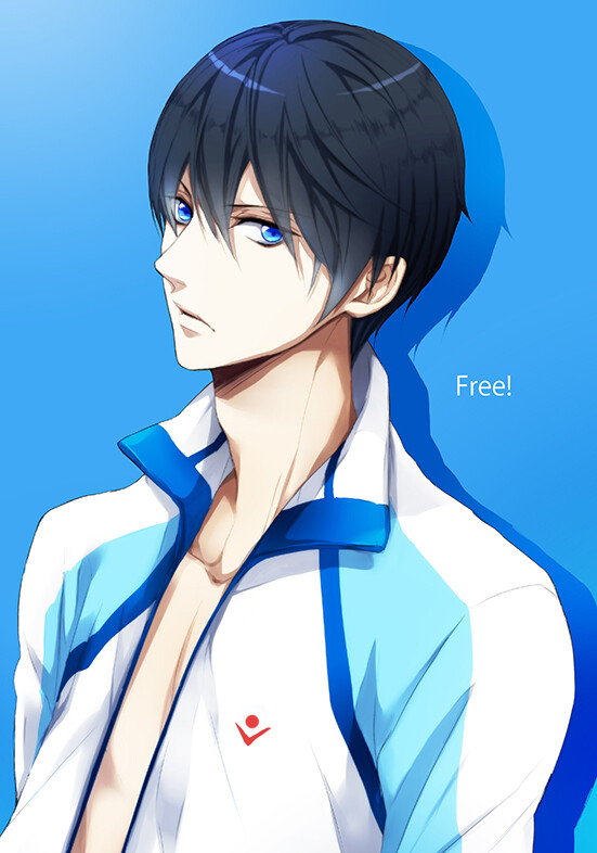 free!男子游泳部