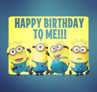 happy birthday to me