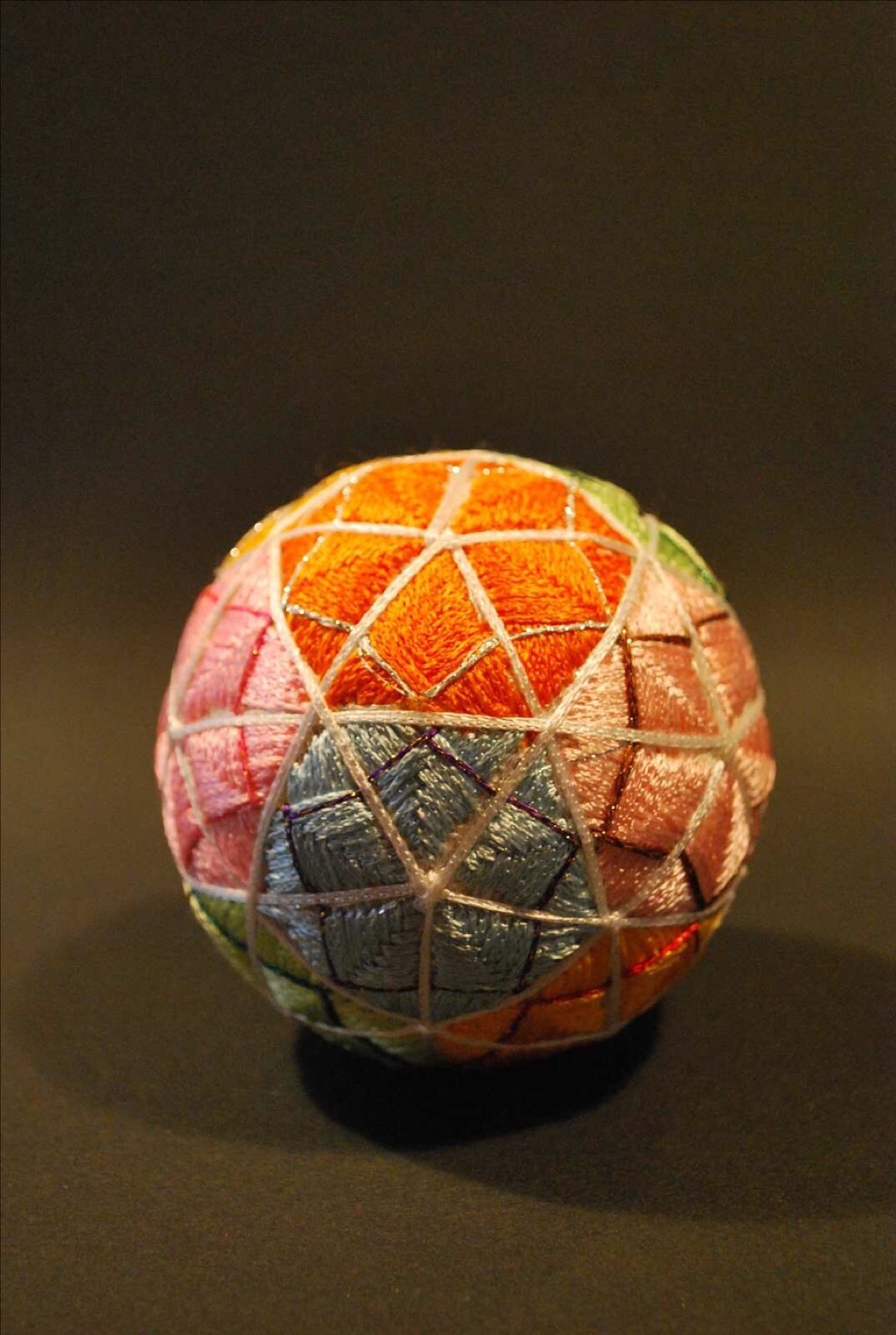 手鞠球(temari)是民间艺术的一种形式,起源于中国,而后成为了一种日本