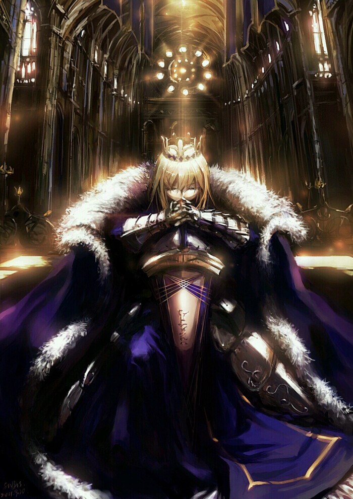 fate/zero[命运之夜-零]～saber～阿尔托利亚·潘德拉贡(亚瑟王)