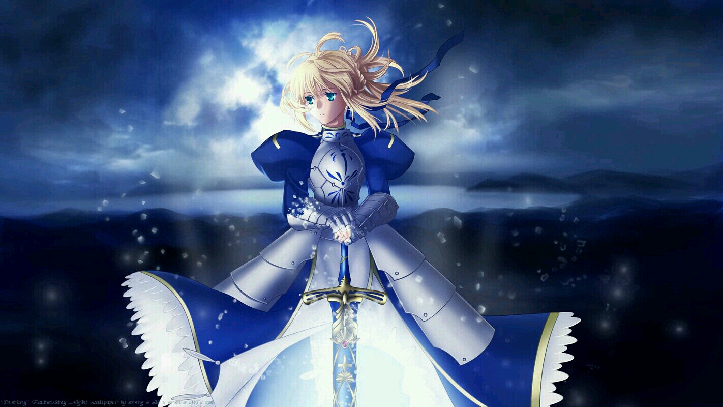 fate/zero[命运之夜-零～saber～阿尔托利亚·潘德拉贡(亚瑟王 壁纸