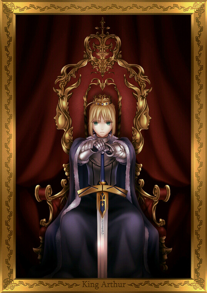 fate/zero[命运之夜-零] saber 阿尔托利亚·潘德拉贡(亚瑟王) p站