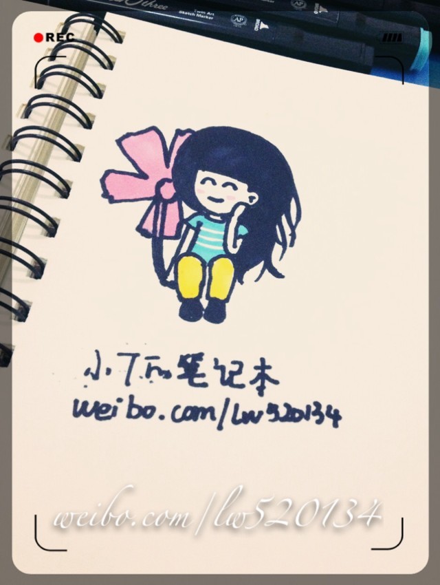 小7的笔记本,小7的纸稿涂鸦系列,画画,简笔画,萌,句子,猫,手绘,漫画