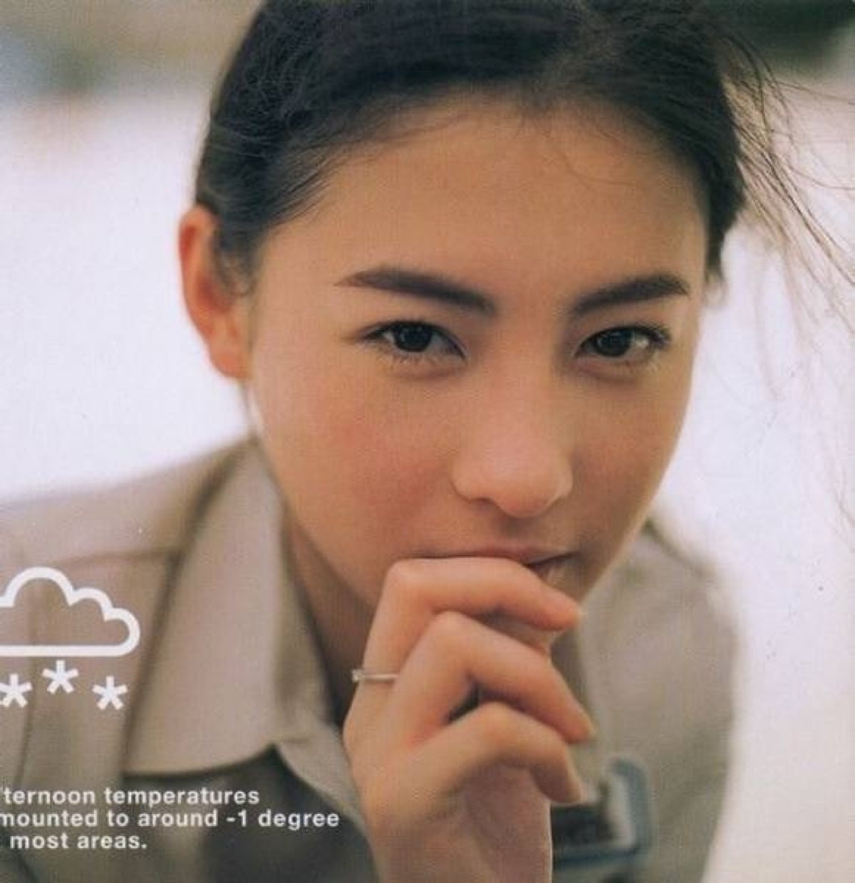 1999年张柏芝写真书《任何天气 美cry