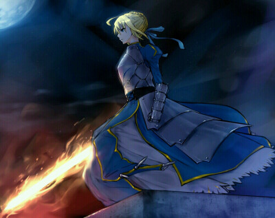 fate/zero[命运之夜-零] saber 阿尔托利亚·潘德拉贡(亚瑟王) p站