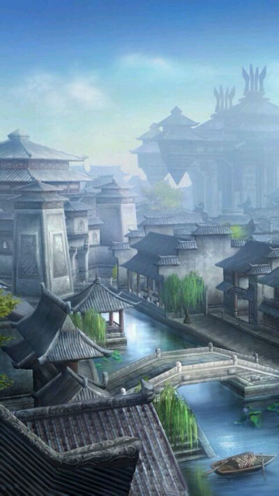 幻想中华古建筑 - 堆糖,美图壁纸兴趣社区