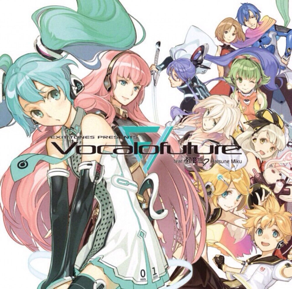 插画 动漫【初音未来vocaloid】v家专辑封面赏,都是我很爱的几张专辑