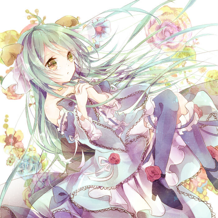 初音未来 p站 插画 手绘 动漫 二次元 少女 头像 壁纸 虚拟歌姬