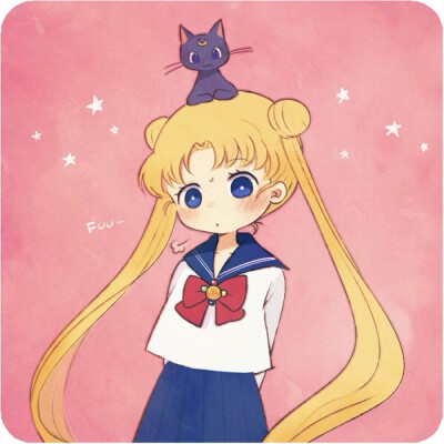 美少女战士,月野兔,sailor moon,动漫,可爱,萌萌的,平铺,二次元