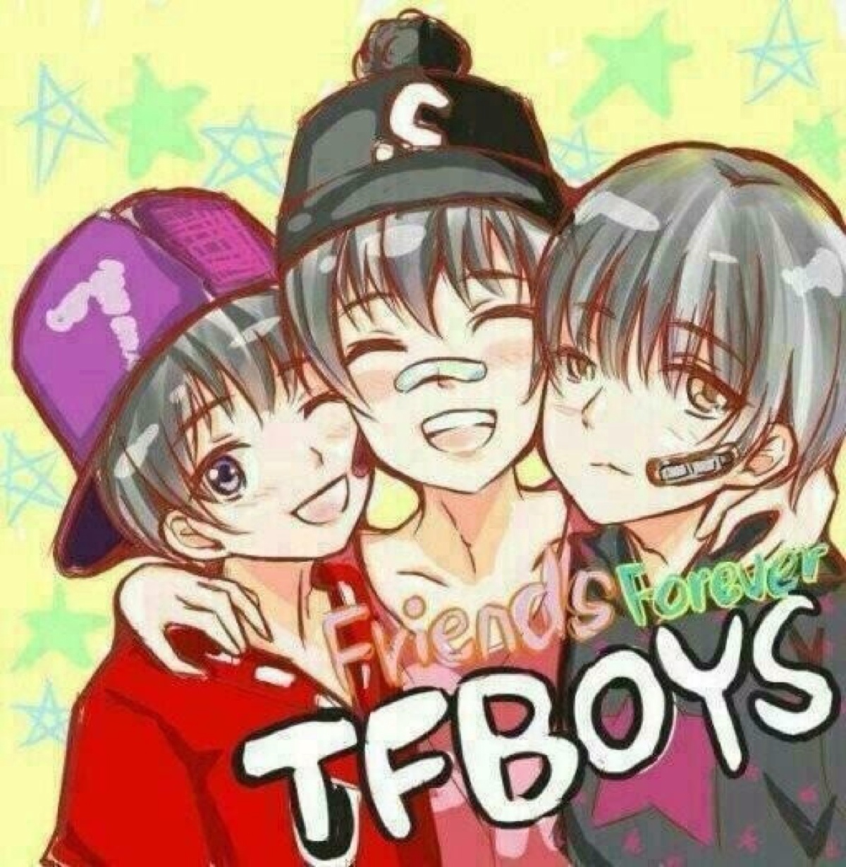 漫画版tfboys