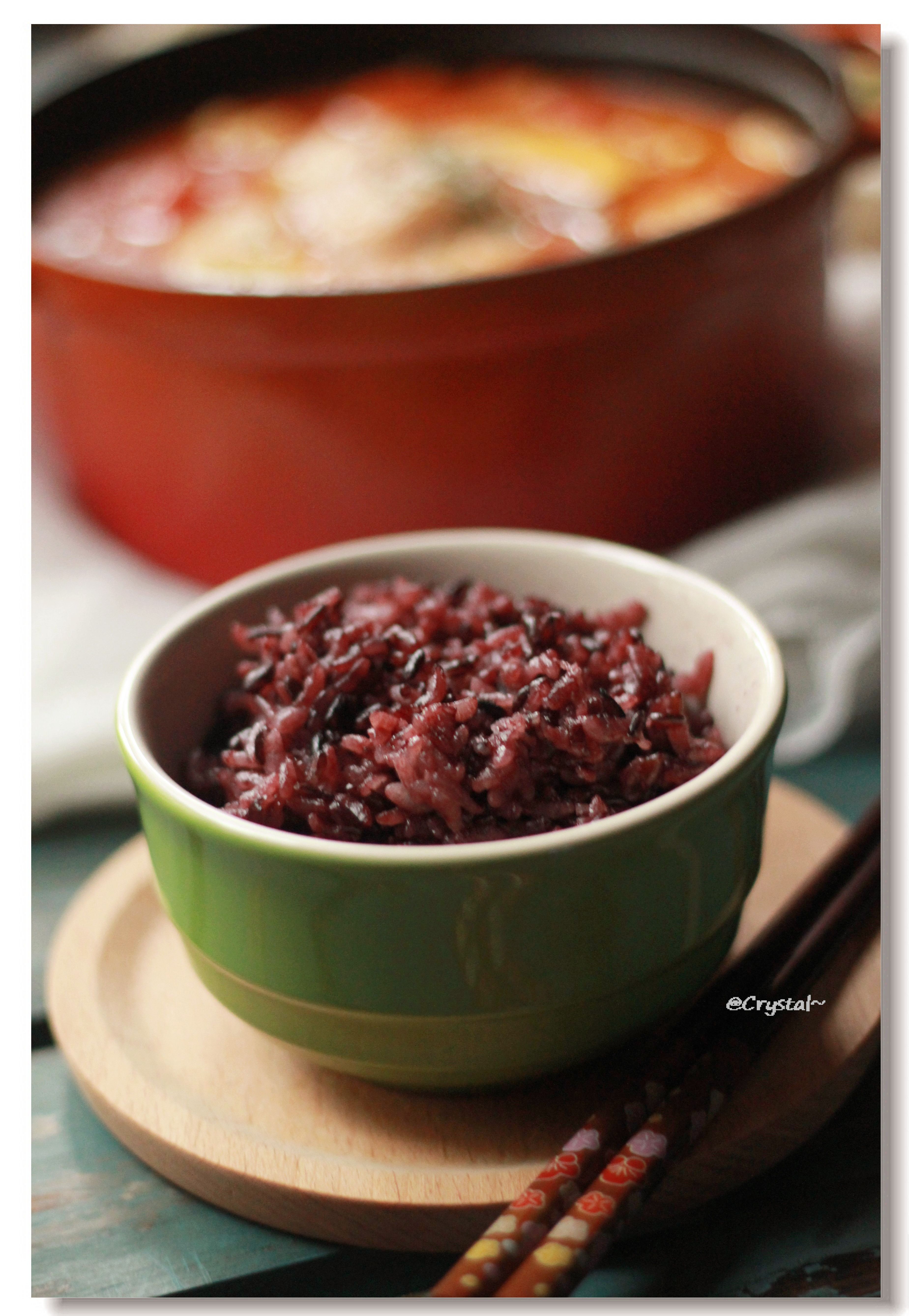 簡單的一碗黑米糙米飯 by 雯。輕鬆料理好味道 - 愛料理