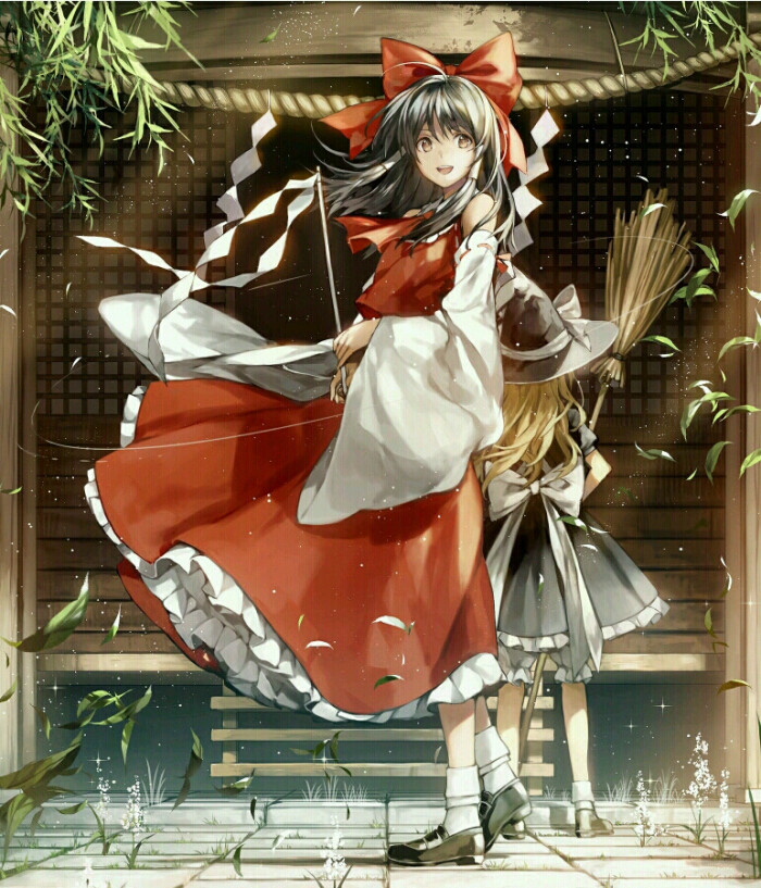 p站 pixiv 博丽神社の巫女さ… - 堆糖,美图壁纸兴趣