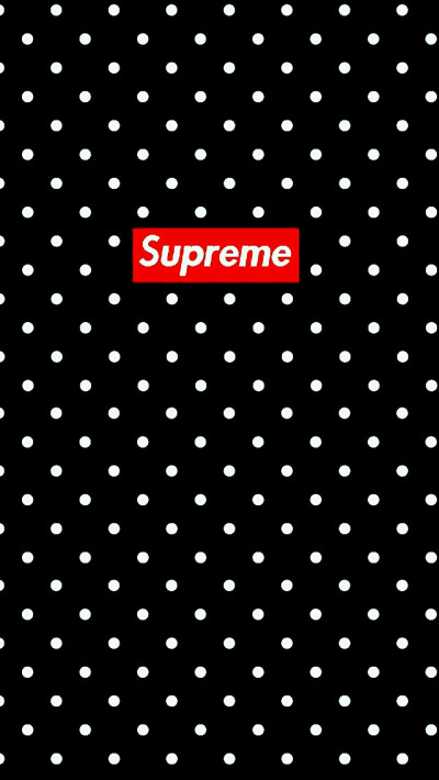 supreme潮牌波点