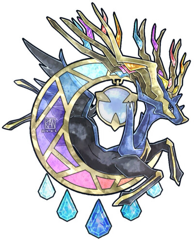 かんな】xerneasxmoonstone,哲尔尼亚斯x月长石 妖精系的传说pm啊!