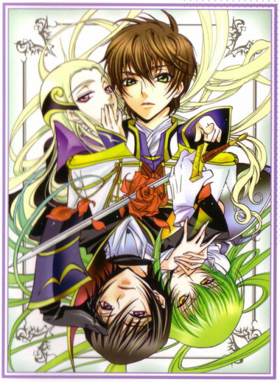 code geass 反叛的鲁路修 鲁鲁修amp;朱雀 c.camp;v.