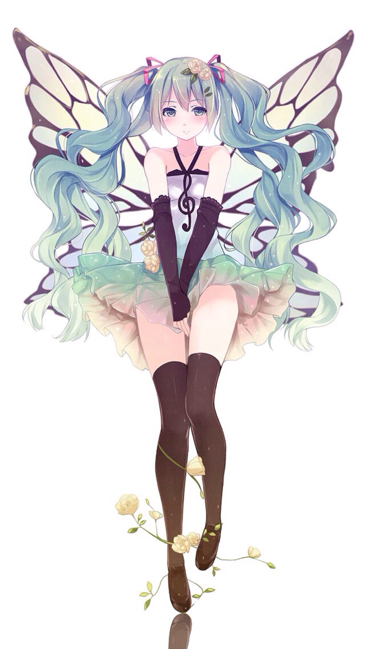 初音miku 蝴蝶