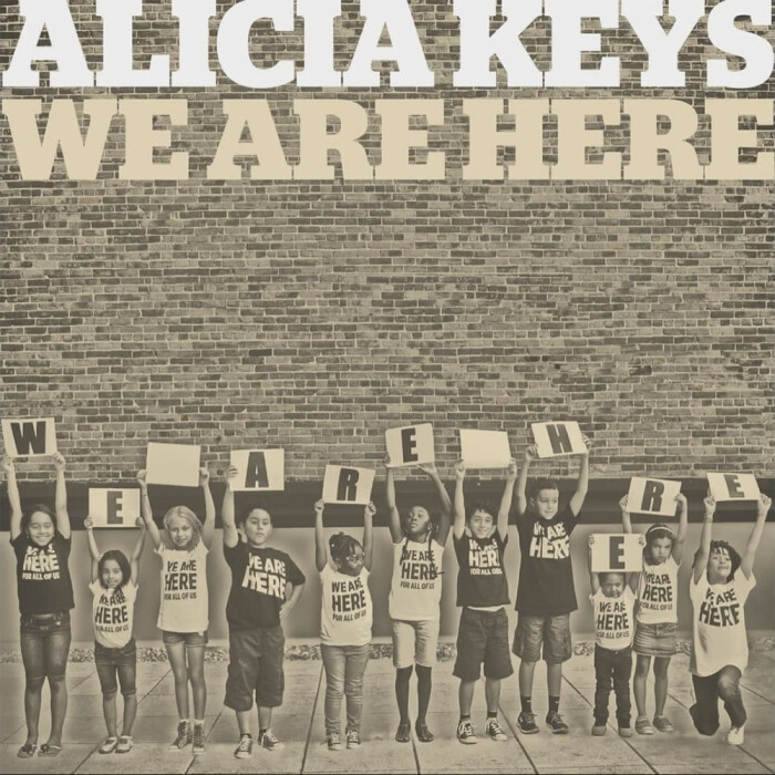 Alicia Keys 新单《We Are Here》官方封面