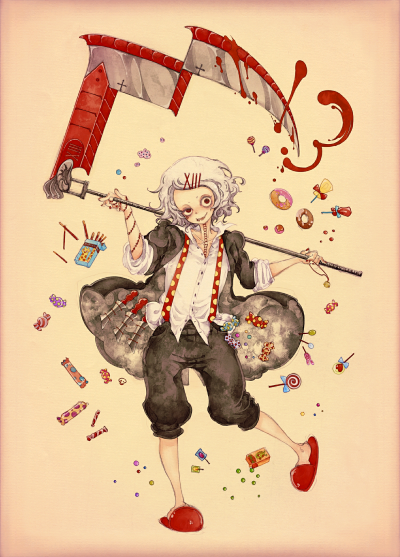 动漫 东京食尸鬼 铃屋什造 铃屋 小天使 男神 女神 鬼畜 哥特 纹身 美