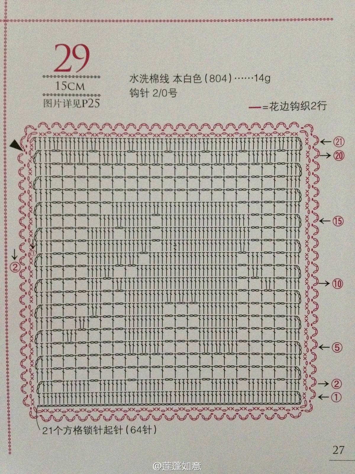 钩针图解