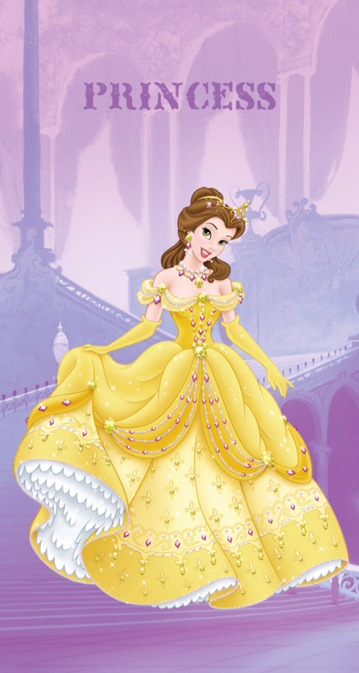 贝儿公主可爱的迪士尼公主图片素材-编号13670206-图行天下