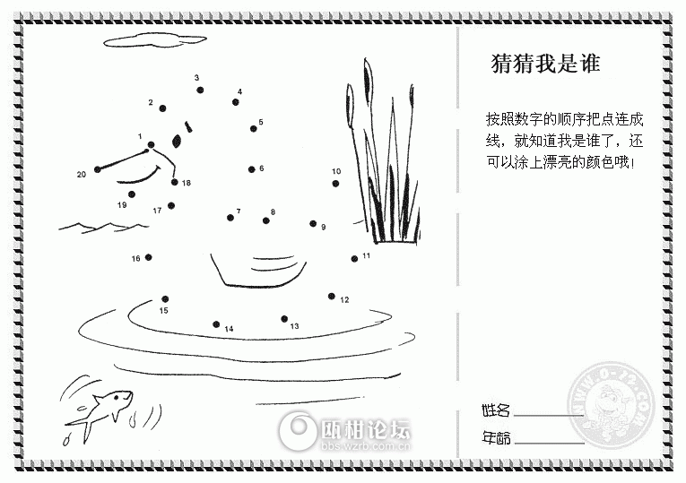 连线画