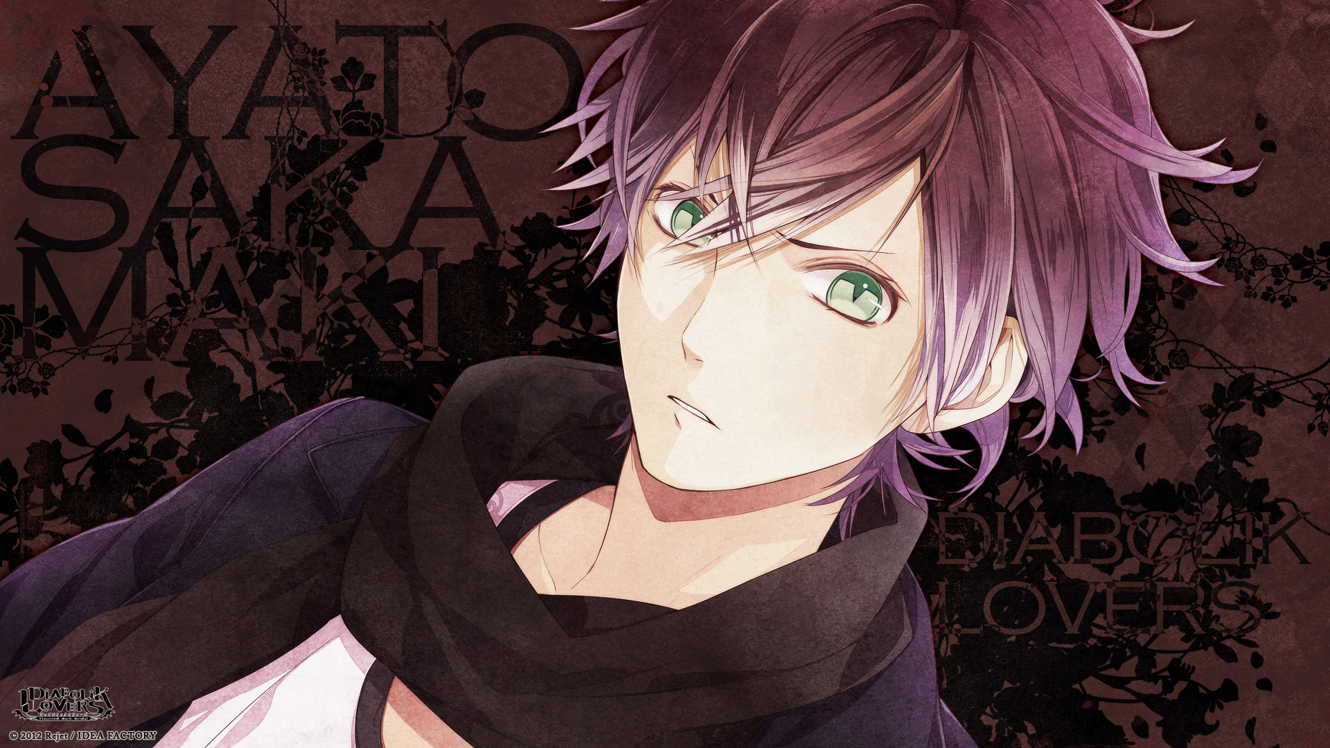 魔鬼恋人 diabolik lovers 逆卷绫人 壁纸