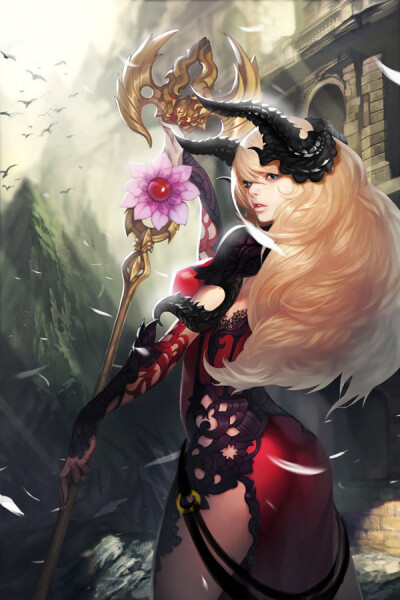 天使 精灵 唯美 动漫 魔幻