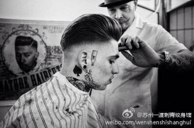 barber&amp;tattoo 爱纹身的造型师