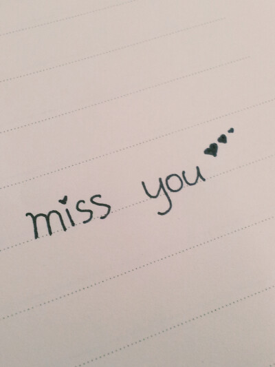 5.miss you