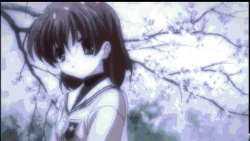 【clannad】绪,二次元,动漫,动态,gif