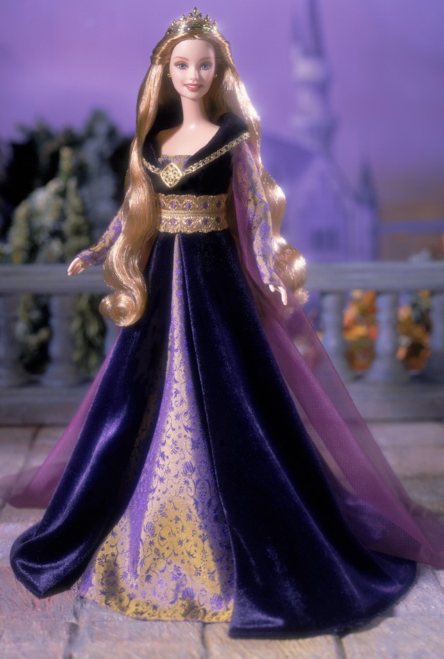 芭比娃娃 2000限量版 princess of the french court barbie doll