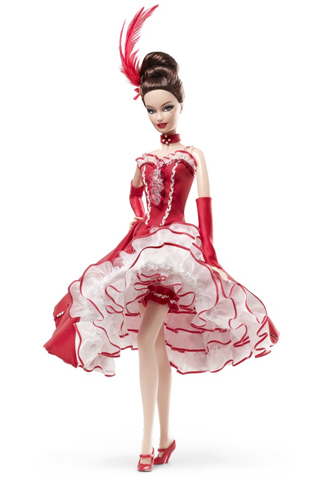 芭比娃娃 2011限量版 moulin rouge barbie doll 红磨坊【价格59.