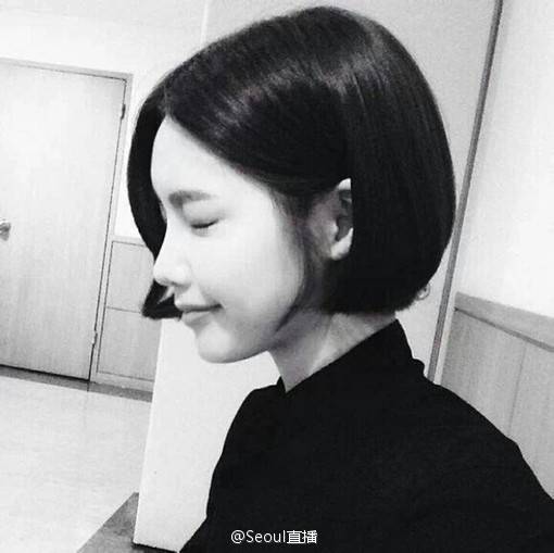 girlface短发女生头像