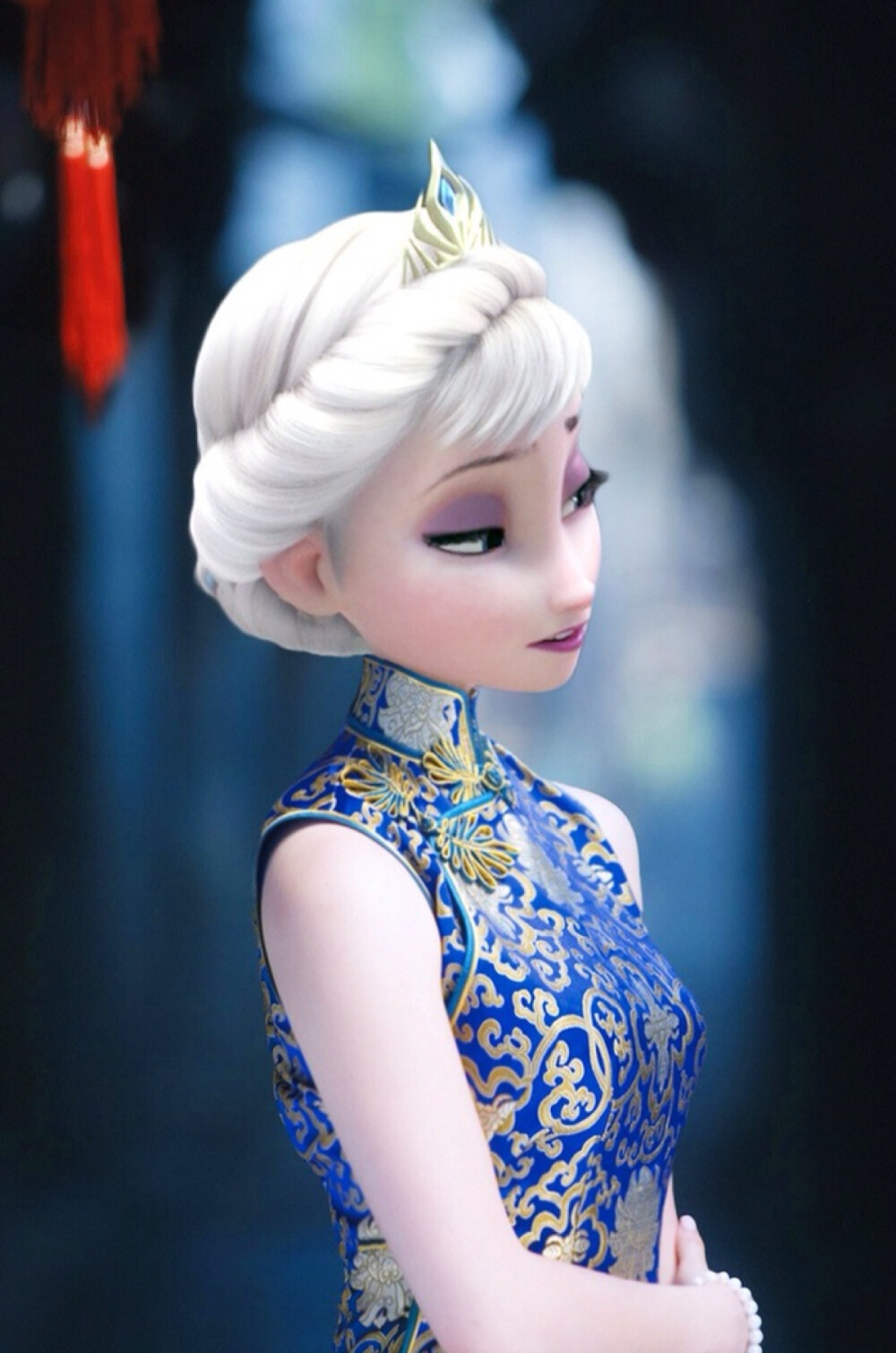 如果艾莎是古代人 - 堆糖,美图壁纸兴趣社区