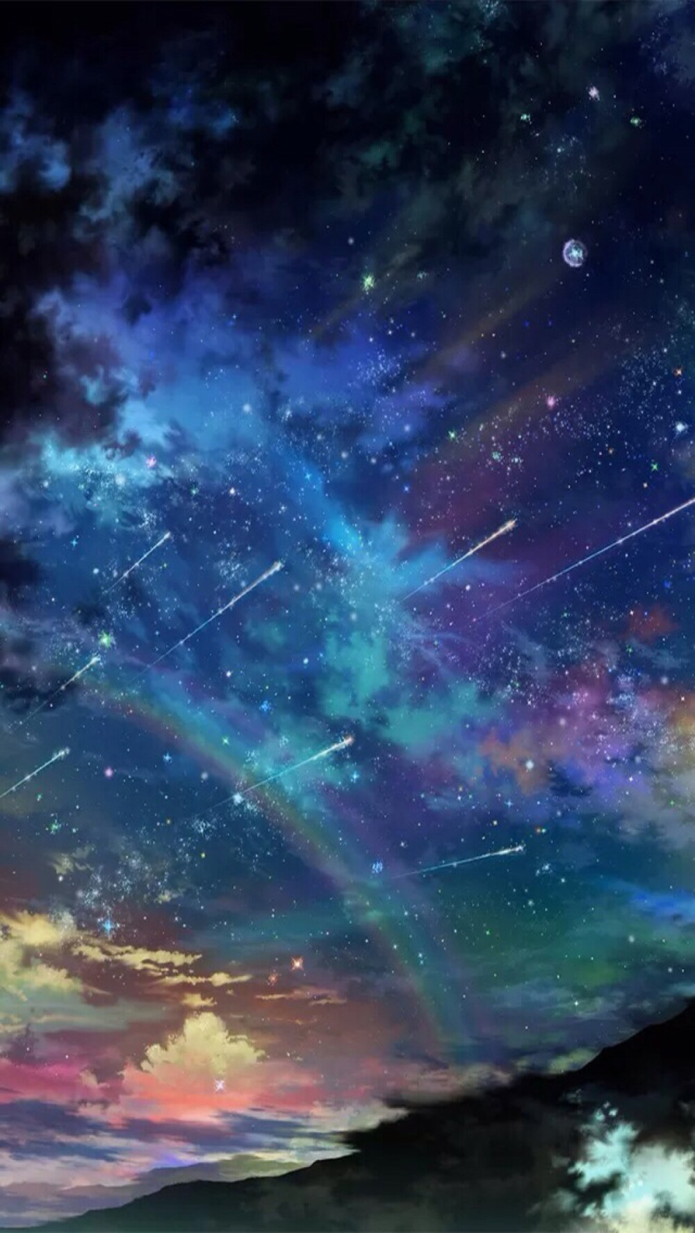 苹果6壁纸桌面锁屏星空