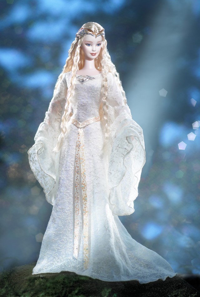 芭比娃娃 2004限量版 barbie doll as galadriel in the lord of the