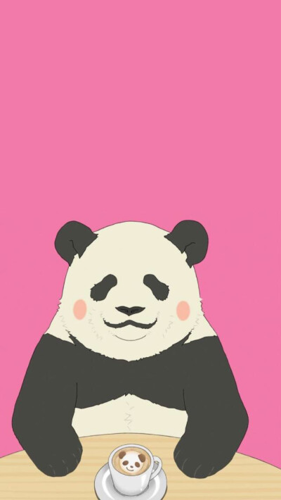 个人收藏*iphone 6壁纸「卡通」熊猫