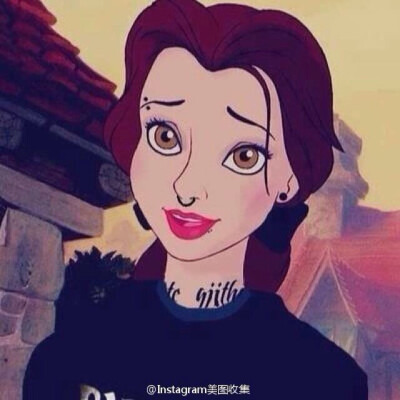 朋克迪士尼公主