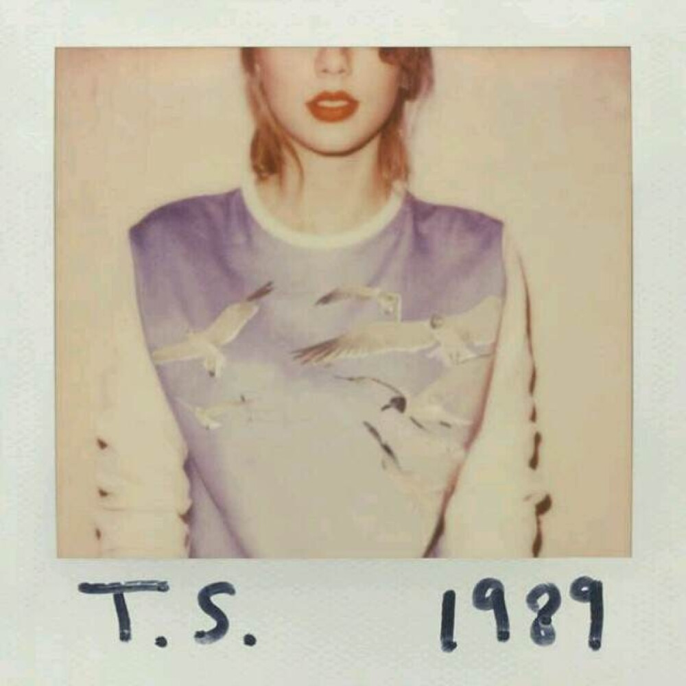 taylor swift 1989 宝丽来照片