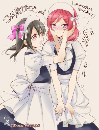 动漫 二次元 同人 lovelive 百合 矢泽妮可 西木野真姬