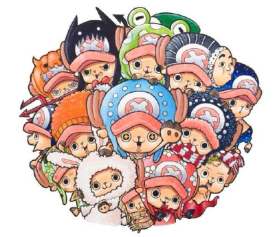 动漫 海贼王 onepiece 壁纸 头像 乔巴一大波狸猫正在袭来