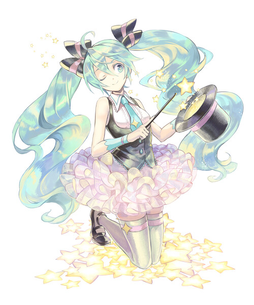 二次元 #萌 #初音未来 #pixiv站 #可爱