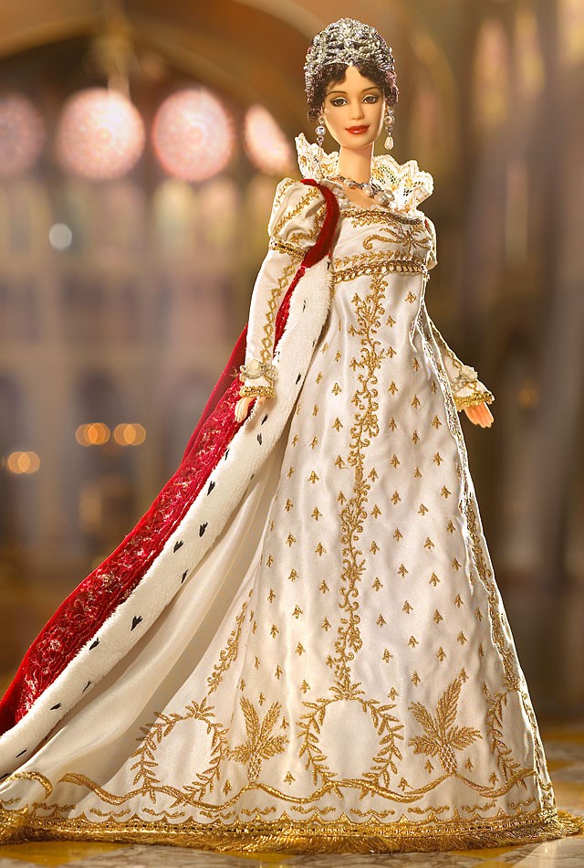 empress josephine64 barbie03 doll 约瑟芬 皇后 法国 欧洲 古典