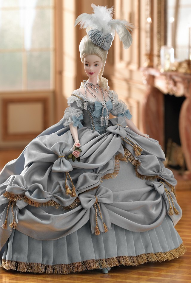 芭比娃娃 2003限量版 marie antoinette barbie doll 玛丽安东尼 法国