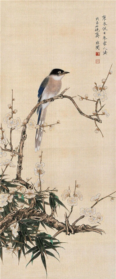 于非暗是中国现代著名的花鸟画家,他曾说&quot;花鸟画要画得朝气