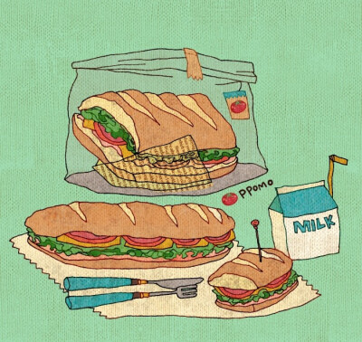 食物插画
