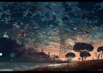 二次元喜欢的场景图~意境~插画~背景~ http://caoqing86.qzone.qq.com