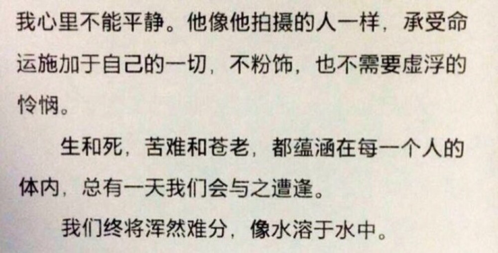 也许别人并不理解你的执着,但我们依然可以像一个勇者一样无所畏惧