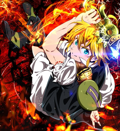 七大罪(七原罪) 梅利奥达斯(meliodas)——愤怒之罪 (dragon"s sin of